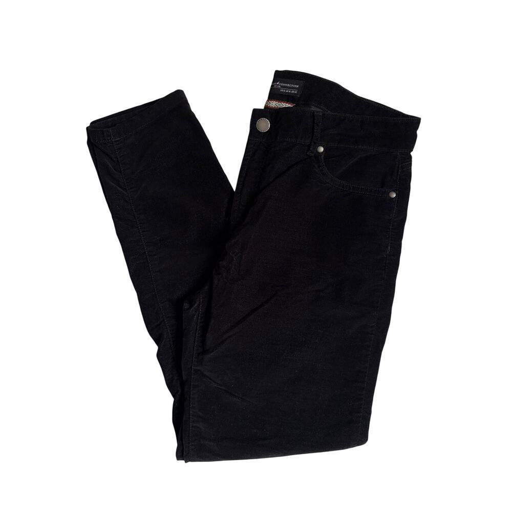 The Peruvian Connection Velveteen Jeans (Black) - Size 12